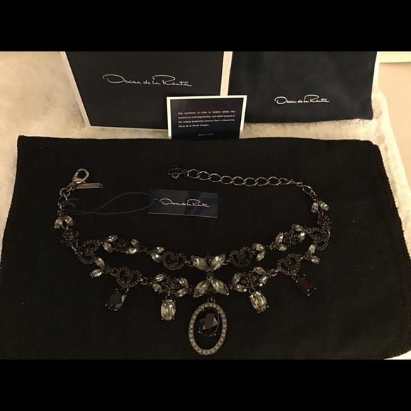 NEW OSCAR DE LA RENTA Designs Princess Choker. - Picture 3 of 8